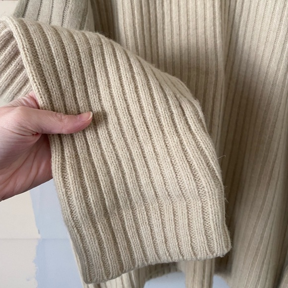 Vtg Y2K Timberland Wool Alpaca Blend Colorblock Knit Mockneck Thick Sweater XL - Picture 3 of 9